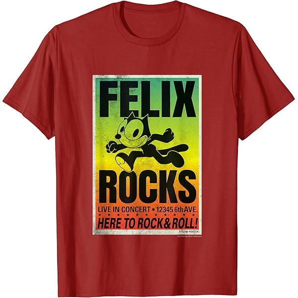 フィリックス・ザ・キャット Tシャツ ヴィンテージ風 レトロ ポップ カルチャー フィリックス・ザ・キャット Tシャツ ヴィンテージ風 レトロ