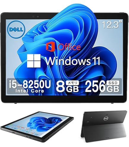 Amazon.co.jp: 【整備済み品】 Dell デル 2in1ノートパソコン Latitude