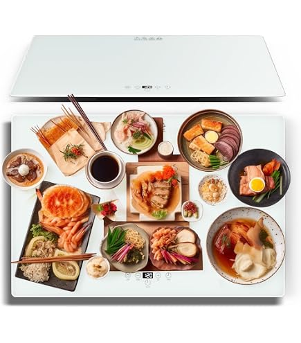 Amazon | COWSAR 食品保温プレート 電気保温トレイ 7段階温度調整