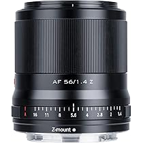Amazon.co.jp: VILTROX AF 56mm F1.4 Z 広角レンズ APS-Cサイズ Nikon