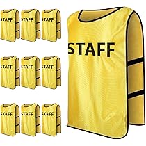 Amazon.co.jp: [Le pumo] ビブス スタッフ STAFF