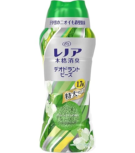 Amazon | レノア 本格消臭 デオドラントビーズ グリーンミスト