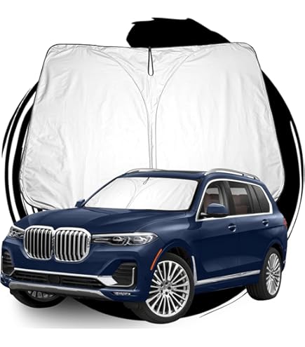 キャデラック エスカレード サンシェード フロントガラス用 車用日よけ Cadillac 車中泊 GM 純正 07〜14 日差し COVERKING 収納袋 説明書 キャデラック（Cadillac） ロゴ入りフロントサンシェード 車用日よけ