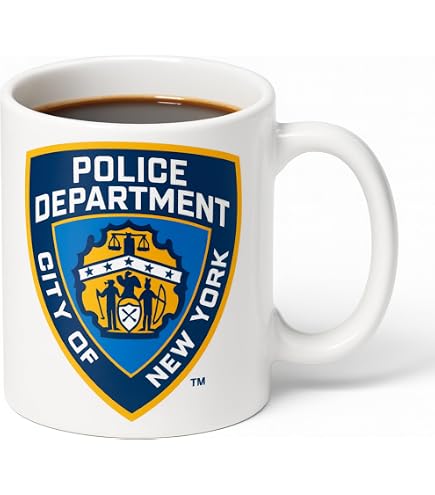 Amazon.co.jp: NYPD コーヒーマグ ニューヨーク警察公式ライセンス商品