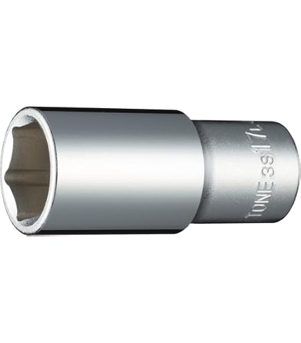 Amazon | トネ(TONE) ディープソケット(6角) 2S-10L 差込角6.35mm(1/4