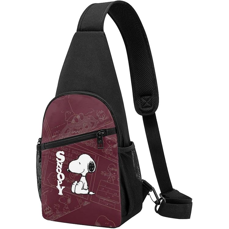スヌーピー柄 ボディバッグレディース Amazon | [JMI] スヌーピー 斜め掛け ボディーバッグ 大容量 防水 軽量