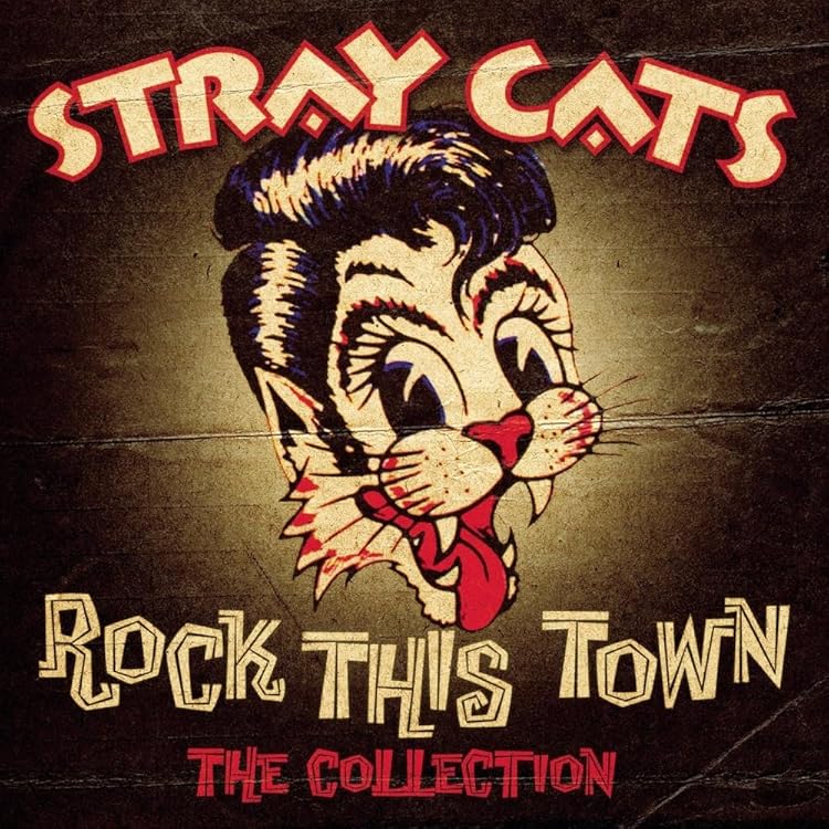 激レア★ストレイキャッツ バンダナ stray cats ビンテージ　ロカビリー 激レア☆ stray cats ビンテージバンダナ ロカビリー ストレイ
