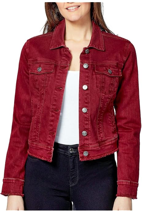Sanctuary Addie Crop Denim Jacket, Size 