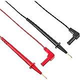 エルパ(ELPA) テストリード テスター 計測機器 パーツ バナナ式 2個入 赤 黒 100-50
