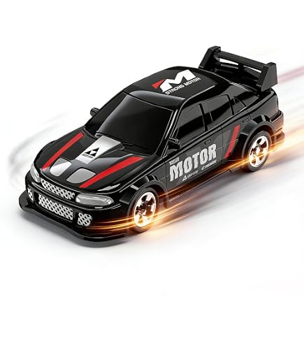 Amazon.co.jp: 1:64 スケール ミニ Rc ドリフト車ジャイロ完全比例 4WD