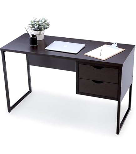 Amazon | LOWYA ロウヤ デスク 机 パソコンデスク 学習机 勉強机