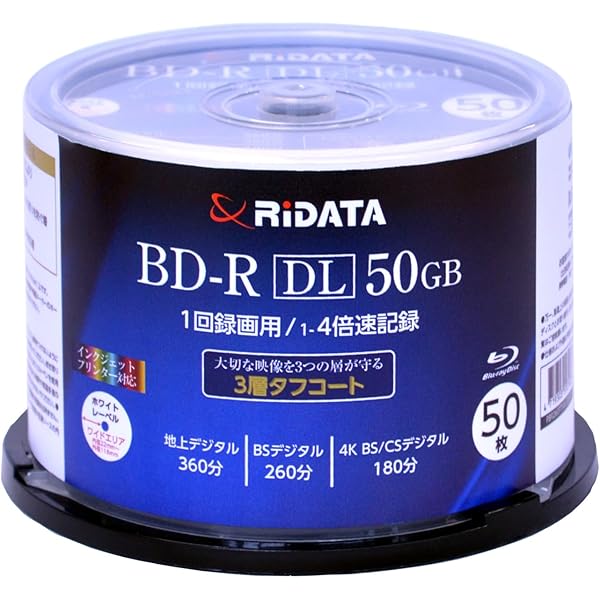 Amazon.co.jp: 【MID:MEI-T02-001 記録面Panasonic品質】RiDATA(ライ 
