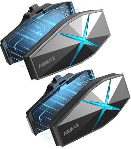 Amazon | ASMAX F1 Pro バイク用 インカム ステラグレー 10人同時通話