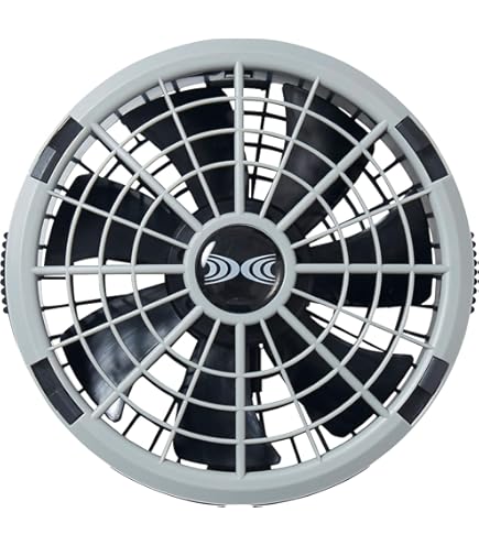 Amazon.co.jp: 【空調ウェア専用 最大106L 風力】SK23011 ファン