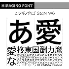 OpenType ヒラギノ角ゴ StdN W6 [ダウンロード]