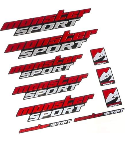 Amazon.co.jp: MONSTER SPORT NEWモンスタースポーツステッカー