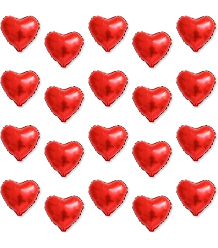 バルーンミニハート 10個セット送料込み Amazon | ミニバルーン スティック付き ハート 10本セット