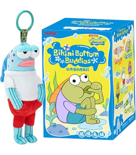 ギッドロボット　スポンジボブ Kidrobot キッドロボット スポンジ・ボブ ミニフィギュア 2パック 開封箱