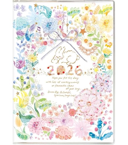 Amazon.co.jp: アートプリントジャパン 押田洋子 2023年手帳 A6