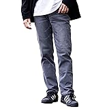 [Been Blue] 日本企画 ジーンズ メンズ ストレッチ 大きいサイズ スリム スキニー ストレート ゆったり 岡山県倉敷市 (グレー, S)