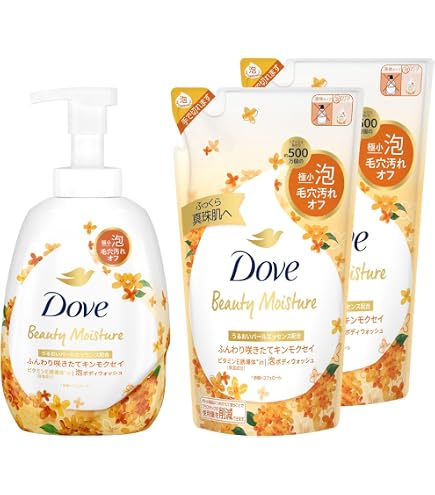 Amazon | Dove ダヴ 泡ボディウォッシュ エアリーモイスチャー