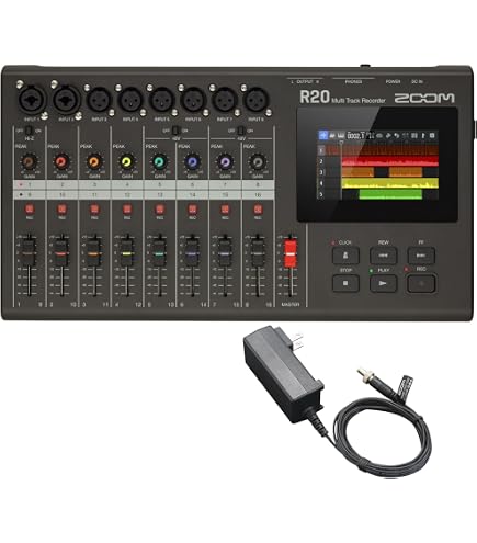 Amazon | ZOOM ズーム マルチトラックレコーダー 8トラック同時録音 16