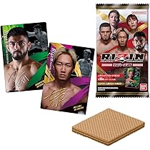 RIZINウエハース RIZINウエハース'25(20個入)が登場❗ RIZINファイター33名を収録した全