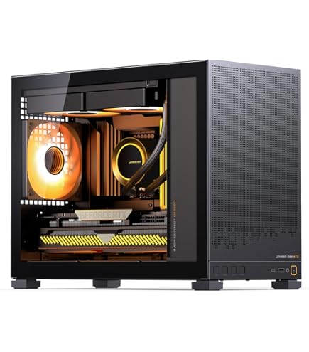 Amazon.co.jp: JONSBO D32 PRO Micro-ATX PCケース、互換性の高いミニ