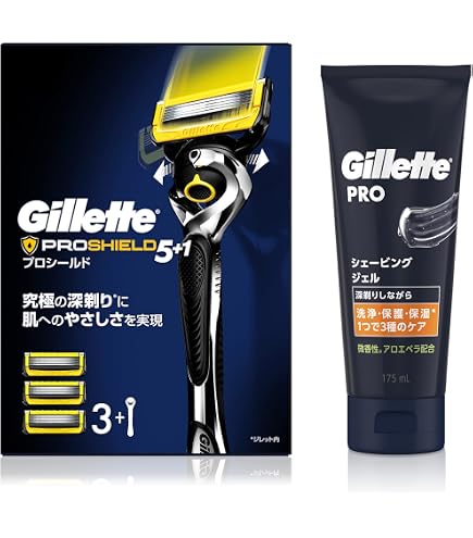 Amazon.co.jp: Gillette ジレット プログライド 本体 替刃3個+