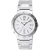 [ブルガリ] 腕時計 ブルガリ ホワイト 文字盤 ステンレススチール サファイヤガラス 自動巻 42MM スイス Watch BB42WSSDAUTO メンズ シルバー [並行輸入品]