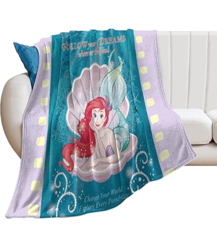 Amazon｜リルリンリン 毛布 買い物袋付き クリスマスの妖精 ディズニー