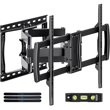 【中古】高品質テレビ壁掛け金具アーム式 黒シルバー　80インチ　55cm伸びる 中古】高品質テレビ壁掛け金具アーム式 黒シルバー 80インチ