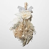 Amazon｜ボタニカルスワッグ L (ホワイト/約W250~280mm× H400