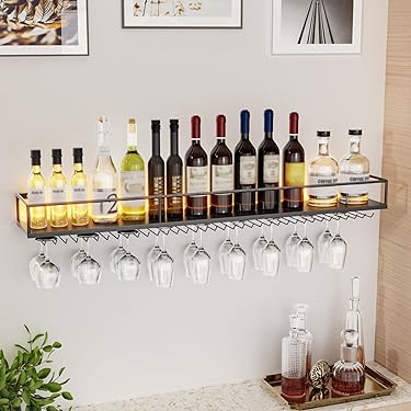 【美品】アメリカ製ワインラック 21本収納アイアン×ウッド製 サービングトレイ付 美品】アメリカ製ワインラック 21本収納アイアン×ウッド製 サービング