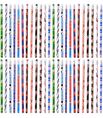 Amazon | 48パック キッズ スポーツ 鉛筆 サッカーボール鉛筆 サッカー