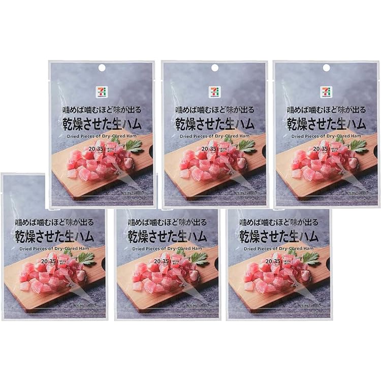Amazon.co.jp: Seven Eleven Dried Raw Ham, 0.7 oz (20 g), 1 Bag x 3