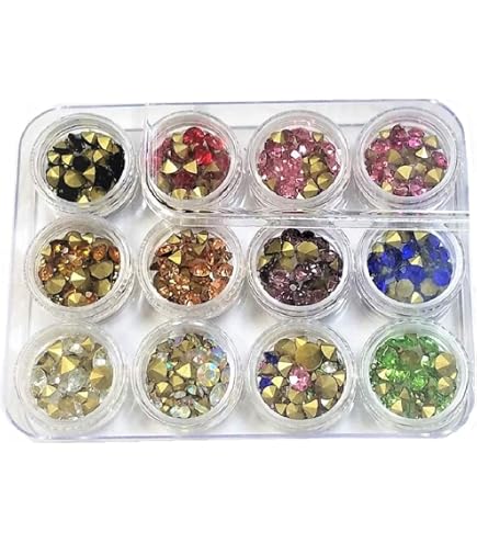 Amazon | SHAREKI CRYSTAL Vカット （チャトン） ラインストーン