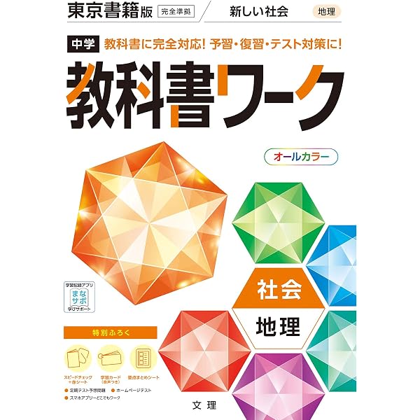 中学教科書ワーク 理科 1年 学校図書版 (オールカラー,付録付き 