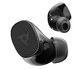Poly AIノイズキャンセリングマイク搭載 ワイヤレスイヤホン Voyager Free 20 (国内正規品) Bluetooth 適応型アクティブノイズキャンセリング ANC マルチポイント接続 6マイク 2年間メーカー保証 ブルートゥース Windows Mac Chrome Web会議用 イヤホン マイク ブラック×ゴールドロゴ （型番:A28PXAA#UUF）