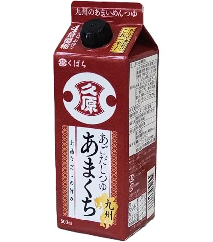 Amazon.co.jp: 久原醤油 あごだしつゆ 500ml : 食品・飲料・お酒