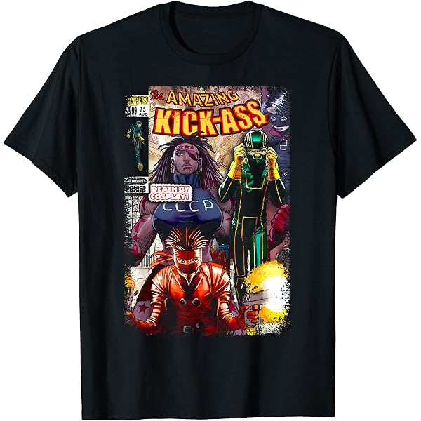 Amazon | Millarworld キックアス ポスター ヒットガール 血まみれ T