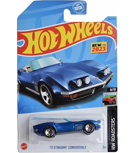 Amazon | Hot Wheels '69コルベットレーサー、HWセレブレーサー2/10、1