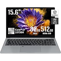 Amazon.co.jp: YHBINノートパソコン【Core i7第10世代】15.6インチ