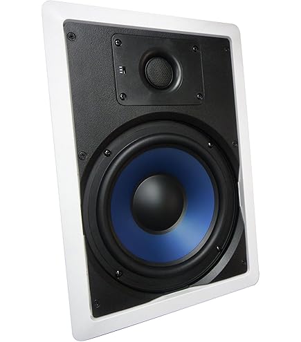 Snapklik.co : Onoprice 3-Way Fiber In-Wall Speakers - 8 Inch (Pair - View #2