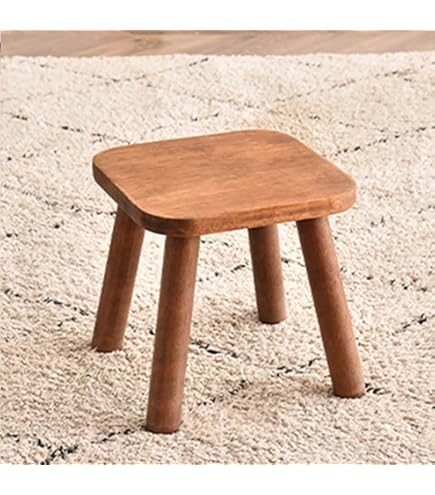 Amazon.co.jp: 飛騨産業 子ども用スツール WO色 幅41×奥40×高さ77cm