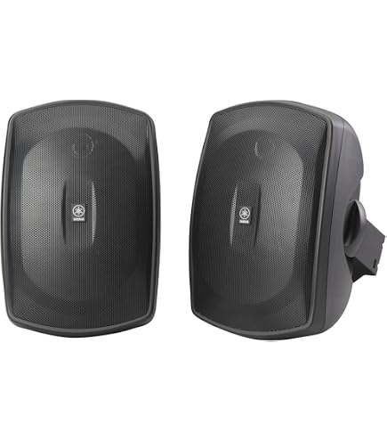 Amazon.co.jp: Yamaha NS-AW194BL Indoor/Outdoor 2-Way Speakers