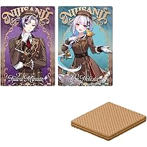 新品未開封 にじさんじ ウエハース 5ボックス 5box Amazon.co.jp: Niji Sanji Wafers 20 Pieces Box Candy Toy : Hobbies