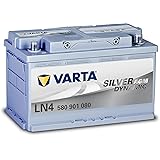 VARTA Silver Dynamic AGM 輸入車用バッテリー LN4 (580 901 080)