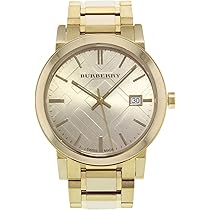 Amazon | バーバリー The City クォーツ メンズウォッチ BU9038