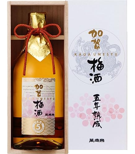 Amazon.co.jp: 小堀酒造店 萬歳楽 加賀梅酒 五年熟成 [ 720ml ] : 食品